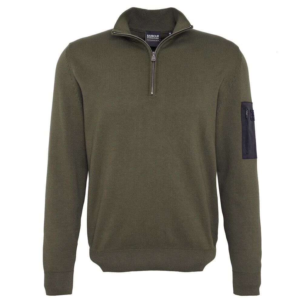 Barbour International Blades Half-Zip Jumper